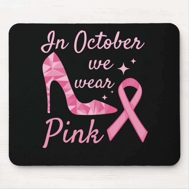 I oktober Bäror vi Rosa Breast Cancer Awareness Musmatta (Framsidan)