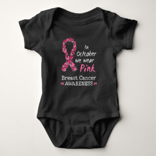 I oktober bäror vi rosa Breast Cancer Awareness T Shirt