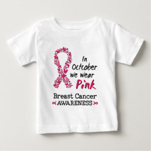 I oktober bäror vi rosa Breast Cancer Awareness T Shirt