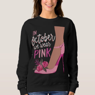 I oktober Bäror vi Rosa Breast Cancer Awareness T Shirt
