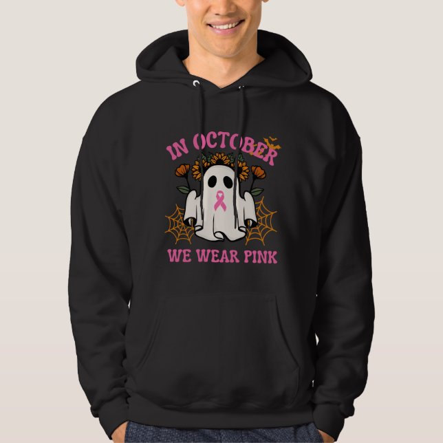 I oktober Bäror vi Rosa Hoodie (Framsida)