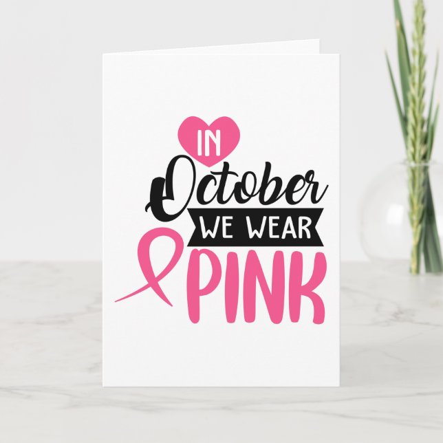 I oktober Bäror vi Rosa Kort (Framsida)