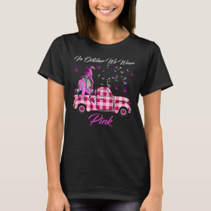 I oktober Bäror vi Rosa Lastbil Breast Cancer T Shirt
