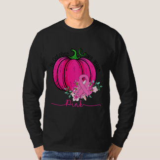 I oktober Bäror vi Rosa Pumpkin Breast Cancer T Shirt