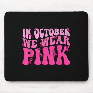 I oktober Bäror vi Rosa Ribbon Breast Cancer Medve Musmatta