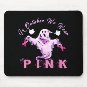 I oktober Bäror vi Rosa Ribbon Ghost Breast Cancer Musmatta