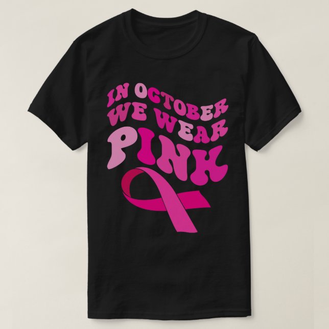 I oktober Bäror vi Rosa Survivor Rosa Ribbon Women T Shirt (Design framsida)