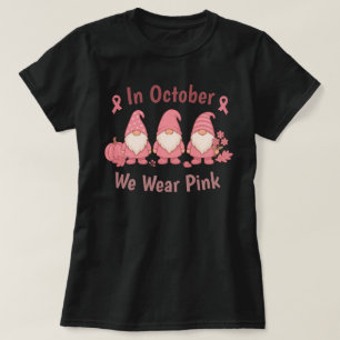 I oktober Bäror vi Rosa T Shirt
