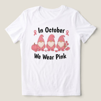 I oktober Bäror vi Rosa T Shirt
