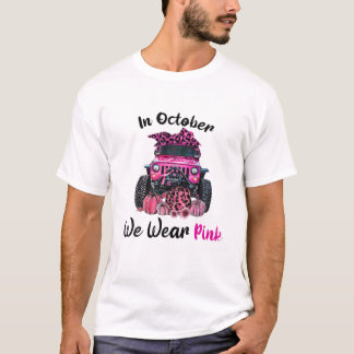 I oktober Bäror vi Rosa T Shirt