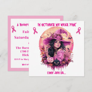 I oktober Bäror vi Rosa Witch Fundraiser-händelsen