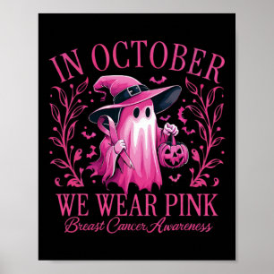 I oktober hade vi Bära Rosa Breast Cancer Awarenes Poster