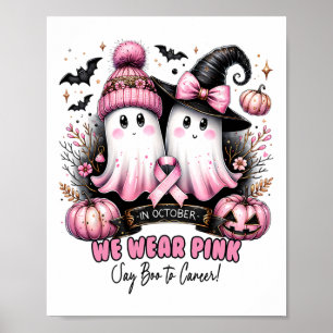 I oktober hade vi Bära Rosa Breast Cancer Awarenes Poster