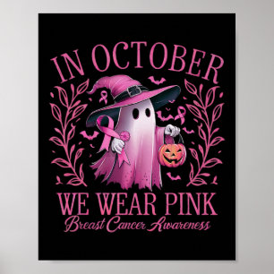 I oktober hade vi Bära Rosa Breast Cancer Awarenes Poster