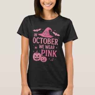 I oktober hade vi Bära Rosa Breast Cancer Awarenes T Shirt