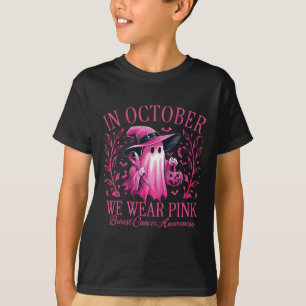 I oktober hade vi Bära Rosa Breast Cancer Awarenes T Shirt