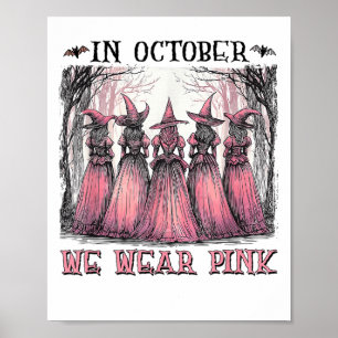 I oktober har vi Bära Nk Breast Cancer Women Poster