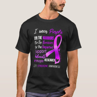 I oktober I Bära Lila for Rett Syndrome Awarene T Shirt