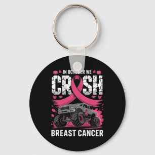 I oktober krossar vi "Breast Cancer Awareness Mons Nyckelring