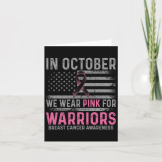 I oktober Skapar vi Bära Rosa striderna mot Bre Kort