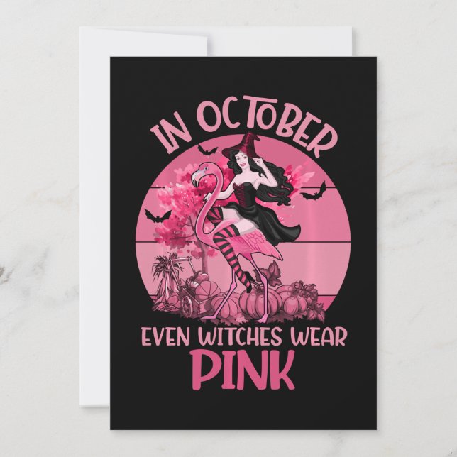 I oktober träffar till och med Bärans Rosa Breast Spara Datumet (Framsida)