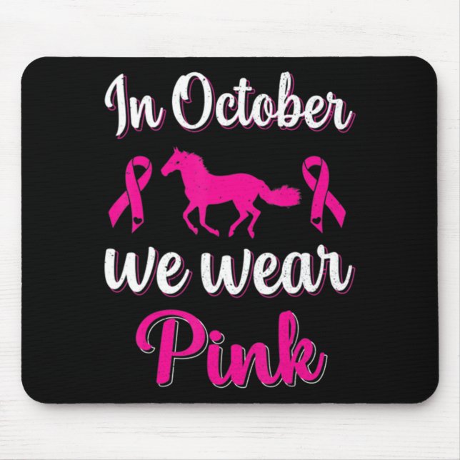I oktober uppmärksammade vi Bära-Rosa Breast Cance Musmatta (Framsidan)