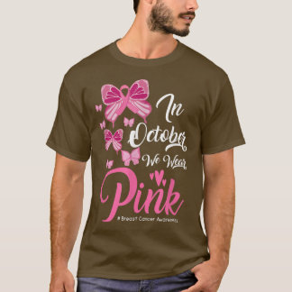 I oktober uppmärksammar vi Rosan på bröstcancer T Shirt