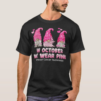 I oktober uppmärksammar vi Rosan på bröstcancer T Shirt