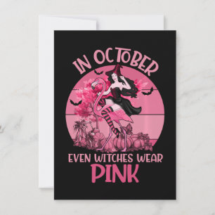 I oktober vaknar till och med Bärans Rosa brösten Inbjudningar
