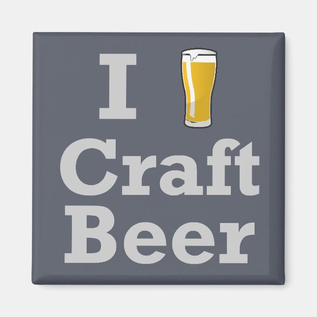 I [öl] Craft Beer Magnet (Framsidan)