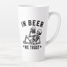 I öl tro vi på avkylande skelett Beer Pong