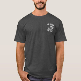 I öl vi litar avkylande skelett Beer Pong T Shirt