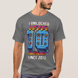 I olåst 10 Fantastisk 2012-videospel 10 B T Shirt