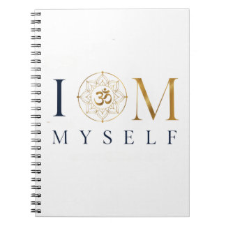 I OM Myself | Meditation & Mindfulness-Dagbok Anteckningsbok