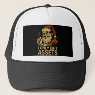 I Only Gift Assets™ Crypto Holiday Drop Web3-Gåva Keps