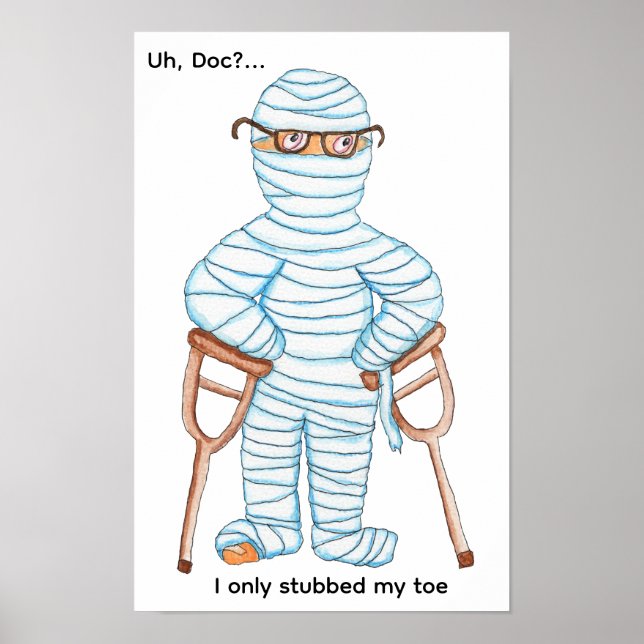I Only Stubbed My Toe! Poster (Framsidan)