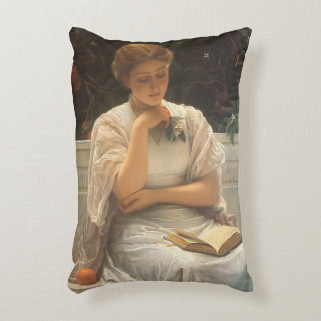 I Orangeriet av Charles Edward Perugini Prydnadskudde (Framsidan(Vertikal))