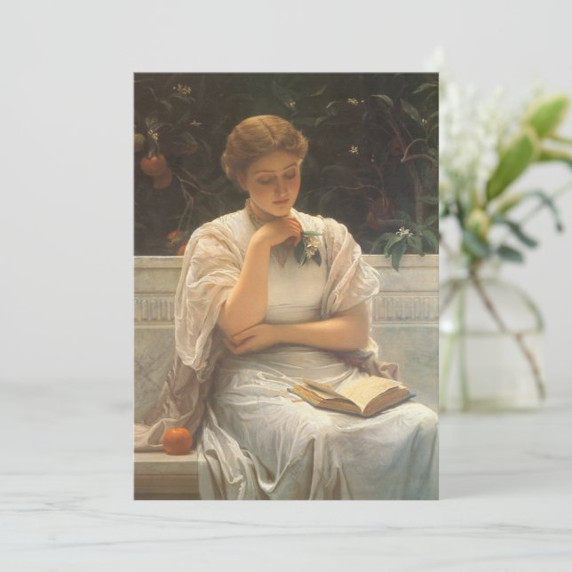 I Orangery av Charles Edward Perugini (Stående Fram)