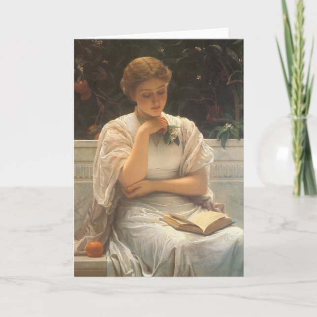 I Orangery av Charles Edward Perugini Kort (Framsida)