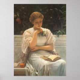 I Orangery av Charles Edward Perugini Poster