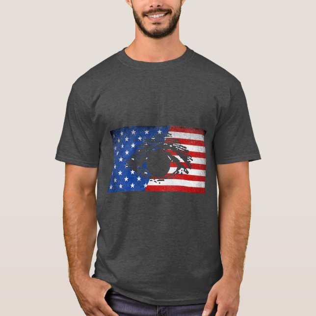 I ORBE TERRUM NON VISI Öga T Shirt (Framsida)