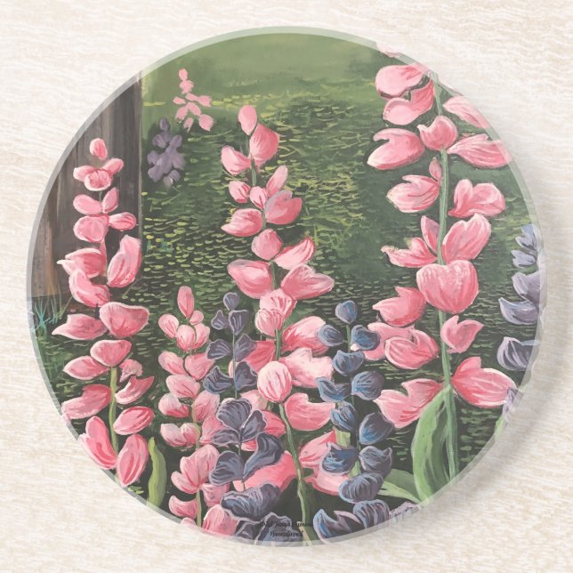 I originalhandsmålad konst i Fält Underlägg (Framsidan)