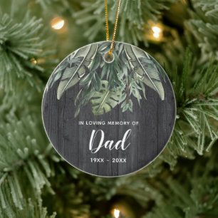 I överhoppat minne från Pappa Personlig Sympathy G Julgransprydnad Keramik