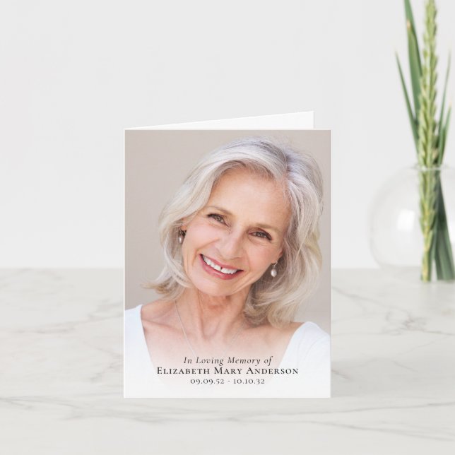 I överhoppat minnesmappat minneskort anteckningskort (Framsida)