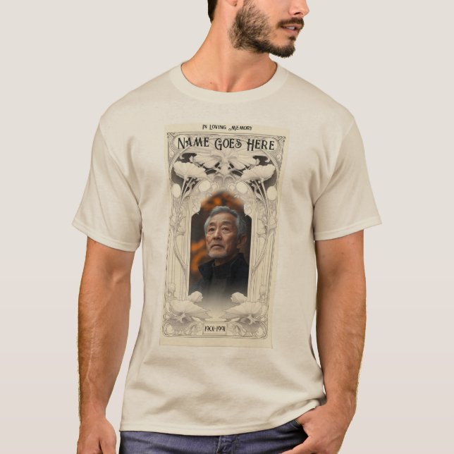 I överklockningsminnet, Beige T Shirt (Framsida)