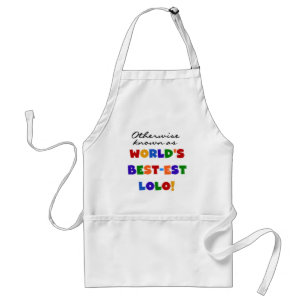 I övrigt kända bästa Lolo T-shirts och presenter Förkläde