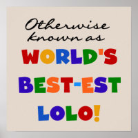 I övrigt kända bästa Lolo T-shirts och presenter