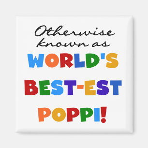 I övrigt kända bästa Poppi T-shirts och presenter Magnet