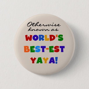 I övrigt kända "Best Yaya T-shirts" och "Gifts" Knapp