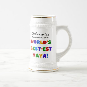 I övrigt kända "Best Yaya T-shirts" och "Gifts" Sejdel
